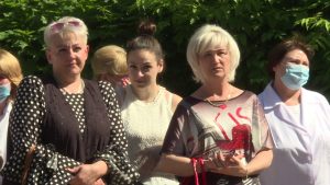 Чествовали медицинских работников.