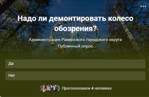 Уважаемые жители Раменского городского округа, каким станет городской парк, — решать вам!