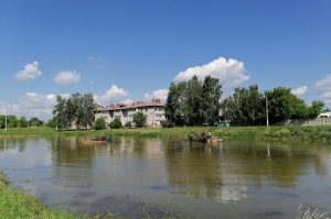 Водоём в посёлке Электроизолятор Раменского г.о. становится чище!