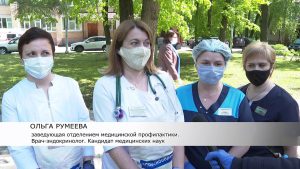 Акция «Спасибо врачам» продолжается.