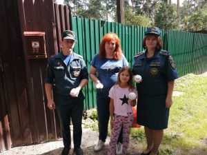 Сотрудники отдела надзорной деятельности и профилактической работы по Раменскому городскому округу провели День пожарной безопасности в ТУ «Быково».