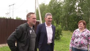 Владимир Жиров, заместитель главы Администрации Раменского городского округа, встретился с жителями