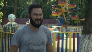 На аллеях Раменского городского парка «поселились» персонажи из советских детских мультфильмов.