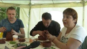 На днях состоялся керамический пленэр «Дикий огонь».