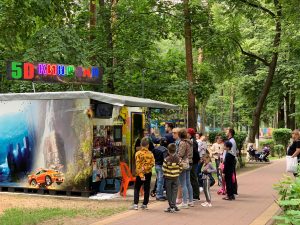 В Раменском городском парке культуры и отдыха заработал 5D-кинотеатр!