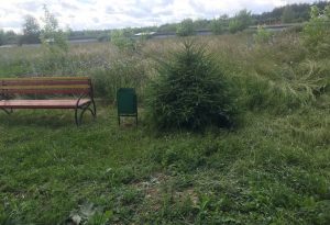 Близится к завершению благоустройство многоквартирного посёлка в селе Гжель по улице Центральной.