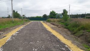 На территории МКУ «ТУ Новохаритоновское» Раменского г.о. завершен ремонт части дороги