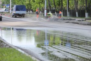 На территории Раменского городского округа продолжается ремонт дорог.