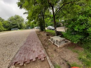 Работы по благоустройству территорий продолжаются в Раменском