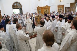 Освящение Воскресенского храма состоялось в воскресенье в поселке Быково Раменского городского округа