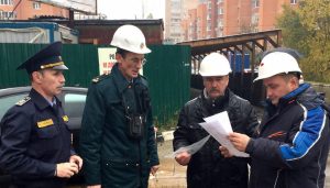 Главгосстрйонадзор оказал содействие в установке ограждения на стройке в Раменском