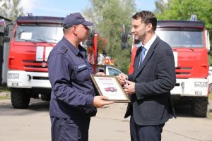В рамках областной программы «Безопасное Подмосковье» в пожарные части Раменского округа поступила новая техника