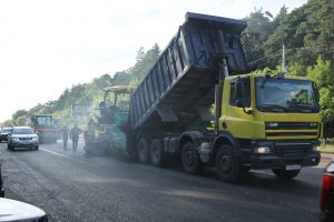 Продолжается ремонт дорог в Раменском городском округе.
