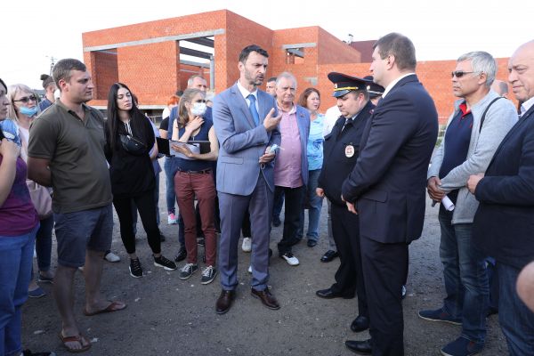 На улице Овражной села Софьино