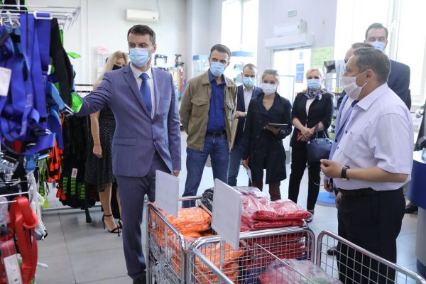 Глава Раменского г.о. Виктор Неволин посетил предприятие «Восток – Сервис»