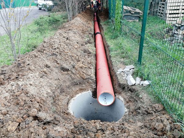 В ТУ Новохаритоновское Раменского городского округа ведутся работы по отводу паводковых вод