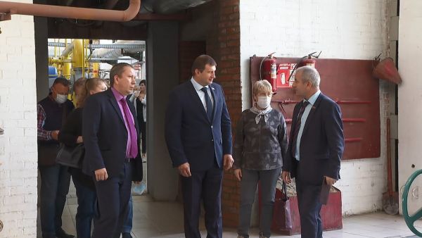 Совет депутатов совершили объезд по котельным с целью проверки  к новому отопительному сезону.