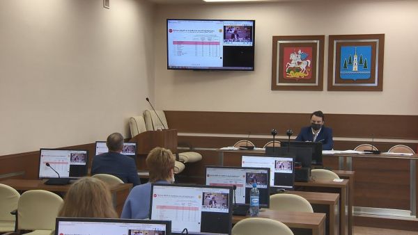 Сегодня в администрации прошло совещание в формате видеоконференции.