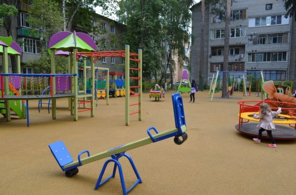 В Раменском городском округе комплексно благоустроили 11 дворовых территорий