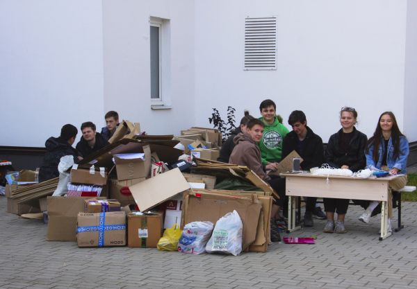 В СОШ №26 поселка Ильинский Раменского г.о. завершается сбор макулатуры!