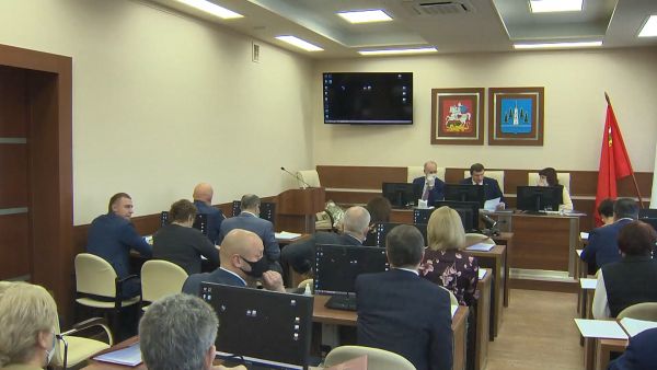 В здании Администрации Раменского городского округа прошло заседание совета депутатов.