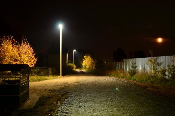 В 2020 году на территории ТУ «Гжельское» Раменского г.о в системе наружного освещения появились новые улицы