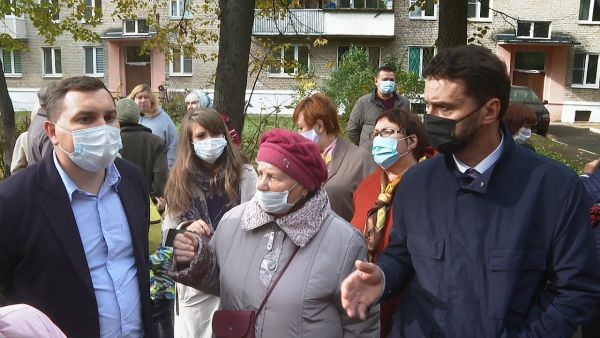 Глава Раменского городского округа Виктор Неволин посетил с рабочим визитом поселок Родники