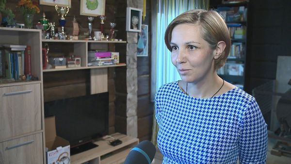 Многодетная мама Екатерина Кувшинова вместе с семьей живет в частном доме в деревне Глебово.