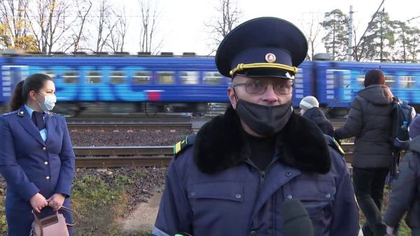 Рейд по безопасности на железной дороге.