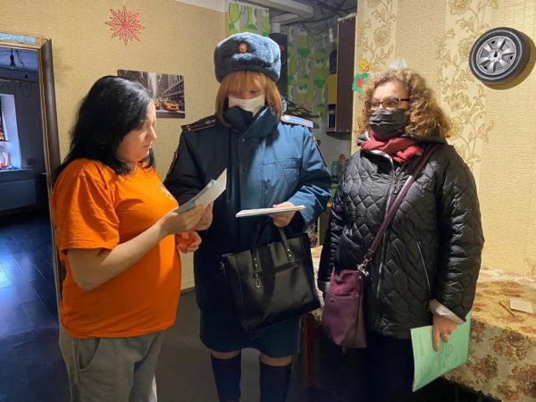 День пожарной безопасности провели в ТУ Константиновское