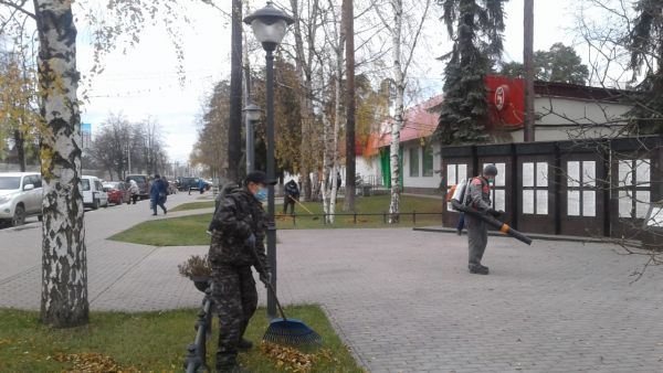 В городском поселение Ильинский Раменского городского округа продолжаются работы по благоустройству