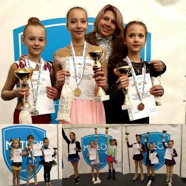 Успешно прошли выступления для спортсменов СШ Раменского в соревнованиях по фигурному катанию в Жуковском.