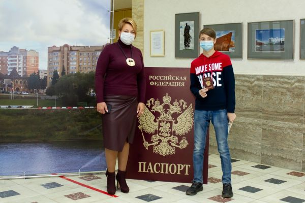 Юные жители Раменского городского округа получили свои первые паспорта!