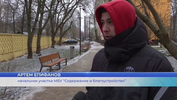 Подмосковье заморозил ледяной дождь.