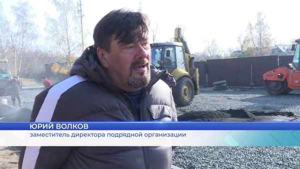 Территорию возле железнодорожной платформы «Родники» благоустроили