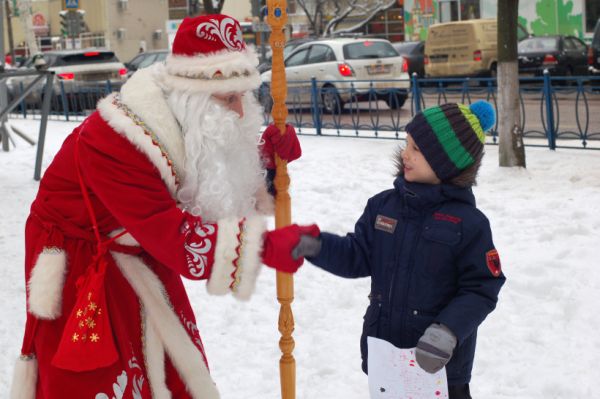 «Сегодня в Подмосковье завершилась акция «Стань Дедом Морозом!».