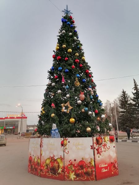 ТУ «Новохаритоновское» Раменского г.о. приступило к новогоднему оформлению поселков