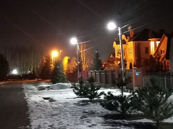 В Раменском городском округе МКУ «ТУ Новохаритоновское» проводится модернизация систем уличного освещения