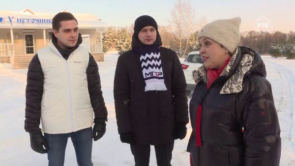 15 января представители Госадмтехнадзора и «Молодой гвардии» побывали на двух источниках ТУ «Гжельское»