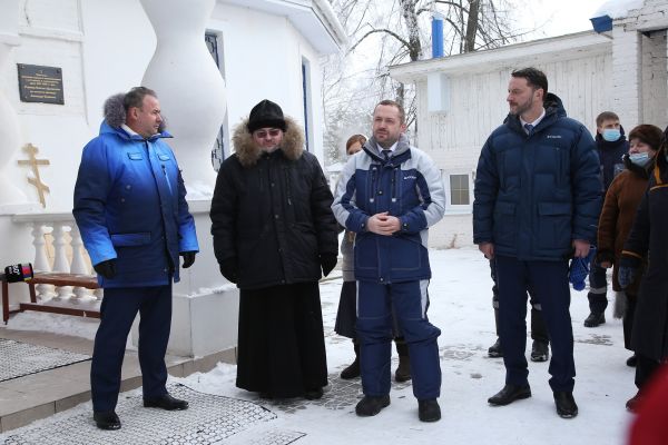 АО «Мособлгаз» накануне праздника Крещения Господня газифицировал храм Святого великомученика Димитрия Солунского