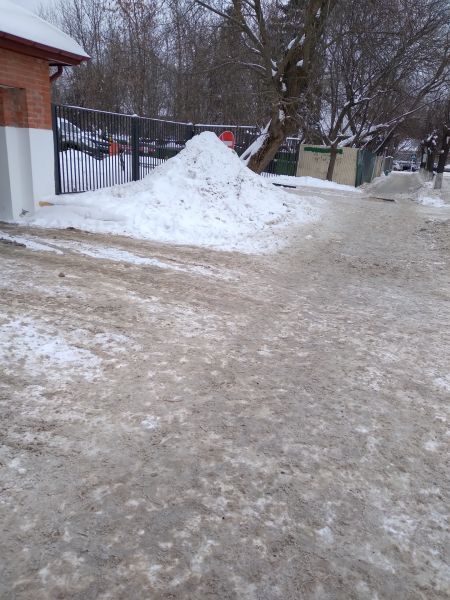 Так сегодня выглядит дворовая территория дома №3 на ул.Октябрьской в г.Раменское