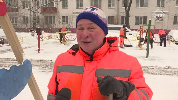 Эта зима стала по-настоящему снежной.