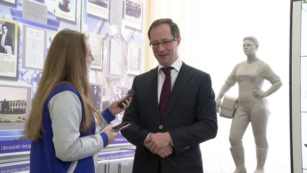 Рабочая поездка Министра физической культуры и спорта Подмосковья посетил общежития ГГУ.