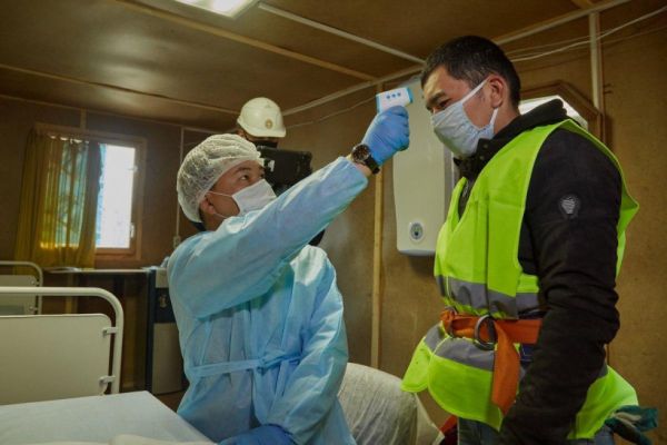 На стройплощадках Раменского строго соблюдают санитарные требования