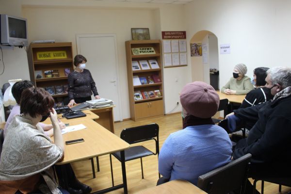 9 февраля в пос. Электроизолятор Раменского г.о директор ТУ«Новохаритоновское» Нина Ширенина провела встречу с жителями