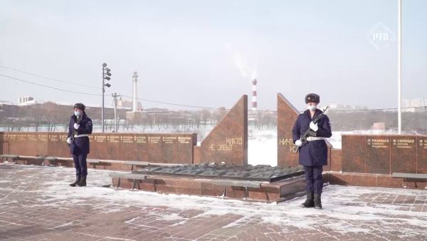 6 февраля на пл.Победы г.Раменское состоялись торжественные мероприятия.