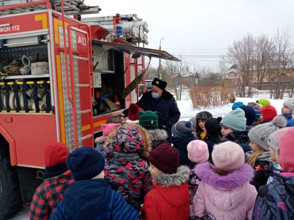 Ученикам Власовской школы №13 Раменского г.о рассказали о правилах действия в случае пожара!