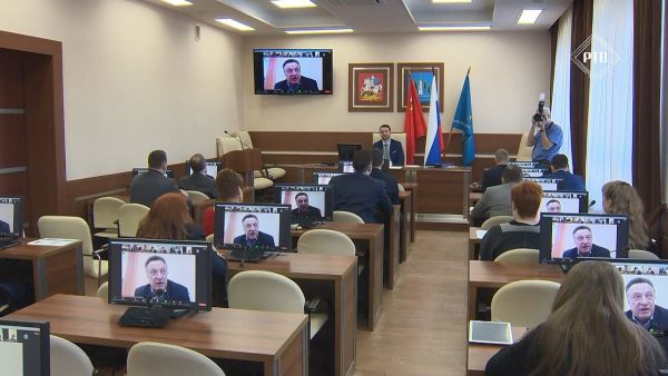 Еженедельное оперативное совещание в администрации Раменского городского округа.