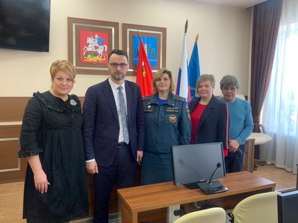 Совещание с Уполномоченным по правам ребёнка в Московской области Ксенией Мишоновой.