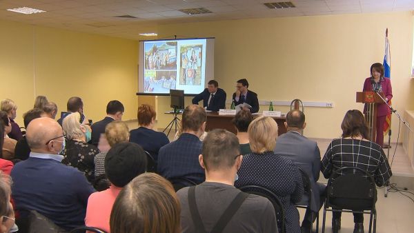 Елена Зайцева, директор «ТУ «Ганусовское» выступила с отчетом о проделанной работе за 2020 год.